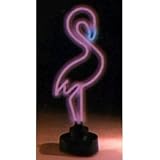 Flamingo (Pink/Blue Neon) (19h x 7w x 6d)
