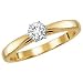 Certified, 18kt. Gold, 1/2 ct. Sitara Diamond Solitaire Ring