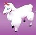 Inflatable Party Sheep- White
