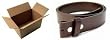 12/1DZ MENS/WOMENS BROWN LEATHER BELTS FOR BUCKLES