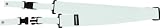 DiMarzio 2 Nylon ClipLock Guitar Strap White