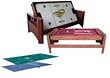4 in 1 Air Powered Hockey / Pool Table - Rotating Table 7 Ft.