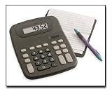 If you are tired of tiny numbers you cant read try this Mitaki Japan Big Display Desktop C HHDUAL2