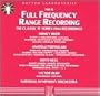 Full Frequency Range Recording