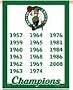 Wincraft Boston Celtics Championship Banner Vertical Flag
