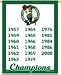 Boston Celtics Banner 17 NBA Champions Banner Flag