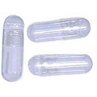 Empty Gelatin Capsules 0 Size - 500 Empty Gelatin Capsules