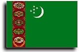 Turkmenistan - Auto decal