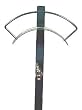 Yard Butler Free Standing Garden Hose Hanger with Faucet #HCF-3