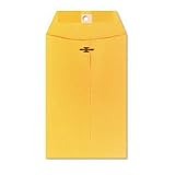 Columbian Clasp Envelope, Side Seam, 6 x 9 Inches, Light Brown, 100 per Box (CO955)
