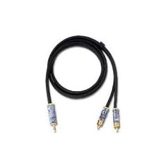 Oehlbach NF 1 Stereo Audio-Kabel 3,5 Klinke-2 1,0m schwarz
