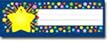 DESK NAMEPLATES RAINBOW STAR 36/PK