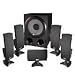 5.1 Black Speaker System
