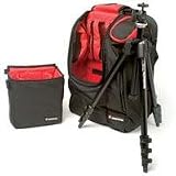 Manfrotto 732YB,482K M-Y Tripod and Backpack Bundle Kit (Black)