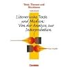Texte, Themen und Strukturen - Arbeitshefte, Neue Ausgabe,Literarische Texte und Medien: Von der Analyse zur Interpretation, Arbeitsheft mit eingelegtem L�sungsheft