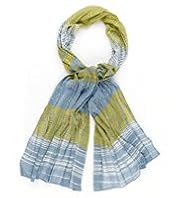 Per Una Woodblock Print Scarf
