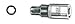 2.5Mm Allen Socket 1/4Dr