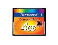 Transcend 4GB 45X CompactFlash Memory Card