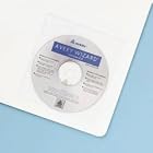 AVE73721 Zip CD DVD Pockets, Self Adhesive, Vinyl, 10 PK, Clear by Avery