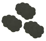 Tip Toes Foot Cushions - 3 Black Pairs by Foot Petals