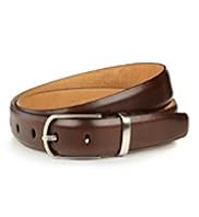 Leather Rectangular Buckle Belt