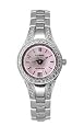 Fossil Women's Dress Pink Dial Stainless Steel Watch #AM4026
