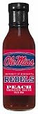 12 oz. Mississippi ( Ole Miss ) Rebels Peach Grilling Sauce - Set of 3 Jars - B000BD8W5Q