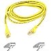 Belkin Cat5e RJ45-Netzwerkkabel Snagless mit angespritzter Zugentlastung 10 m gelb
