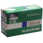 Fujifilm Fujichrome Velvia RVP 50 Color Slide Film ISO 50, 35mm Size, 36 Exposure, RVP-36, 20 Pack, U.S.A, Transparency