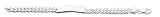 21C8W6MUCmL. SL160  Sterling Silver Curb ID Bracelet   8 inch