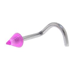 Magenta Magic CONE Nose Ring