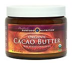 Sunfood Nutrition Healthy Raw Vegan Organic White Chocolate Cacao Cocoa Butter - 14 Ounces