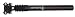 Origin 8 Bicycle Air Light Suspension Post, 27.2 x 350mm
