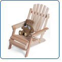 Adirondack Jr Chair Log Furniture