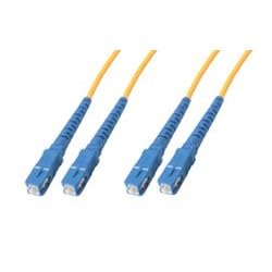 9/125, Singlemode Low Smoke Zero Halogen Fiber Cable Dual SC / Dual SC, 2.0m