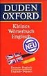 Duden Oxford, Kleines W�rterbuch Englisch