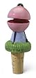 Goddess of the BBQ Grill Novelty Wine Bottle Stopper Topper