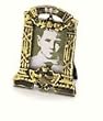 Dollhouse Miniature Small Antiqued Gold Picture Frame