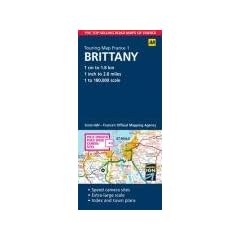 1. Brittany (AA Road Map France Series)
