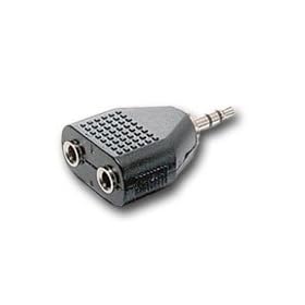 Headphone Jack Splitter 3.5mm Jack Plug to 2x 3.5mm Jack Sockets Stereo Adaptor Dual Splitter - VASI4KO