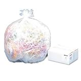 Good'nTuff Waste Can Liners, 17x17, 5 Microns, 4 Gallons, 2000 per Carton WBIGNT1718