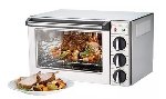 Countertop .9 cu. ft. Convection Oven w Rotisserie - (3) Quarter Size Pan Cap.