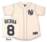 New York Yankees Cooperstown Vintage Throwback Jersey Yogi Berra #8