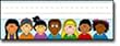 DESK NAMEPLATES MULTICULTURAL 36/PK