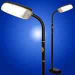 BlueMax 70w Black Dimmable Floor Lamp by BlueMax