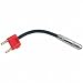 Hosa BNP-116 16 AWG 1/4 Female to Dual Banana Adapter (6-Inches)
