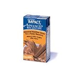 Review NOVARTIS NUTRITION.  / Impact Advanced Recovery Nutrition Drink, Dietary Supplements, Chocolate Flavor - 8 Oz/Pack, 27 Ea