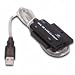 Vantec CB-ISATAU2 SATA/IDE to USB 2.0 Adapter Supports 2.5-Inch, 3.5-Inch, 5.25-Inch Hard Disk Drives (Black)