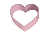 Review Eddingtons  / Cookie Cutter Coated Poly Resin Pink Heart 2.25