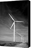 21CARYCQSvL. SL160  Wind Turbines in Northern Indiana USA 2010 Canvas Print / Canvas Art   Artist Rosemary Hawkins Review